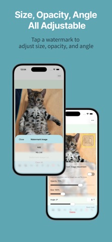 PictStamp - Watermark & More iPhone screenshot