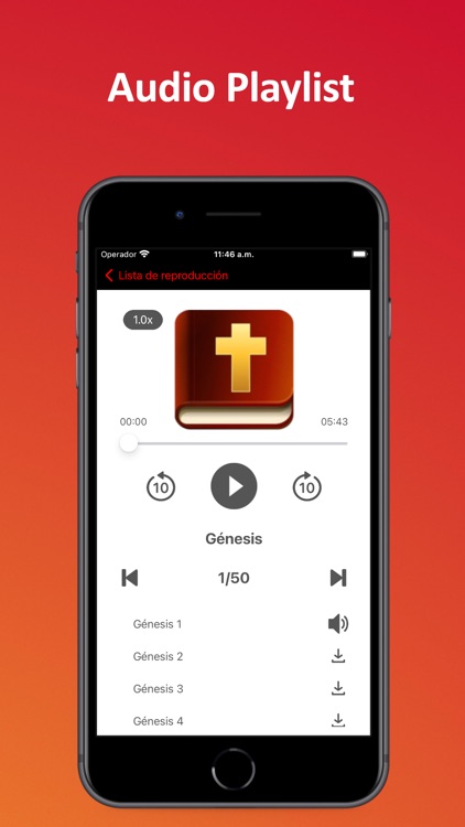 Biblia Reina Valera (Audio) screenshot-3