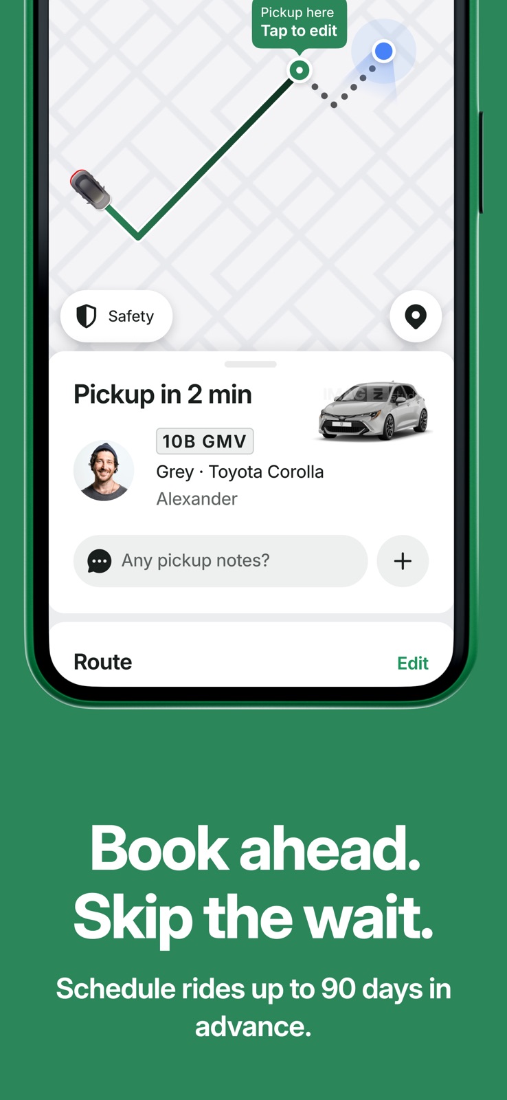 Bolt: Request a Ride iphone screenshot 4