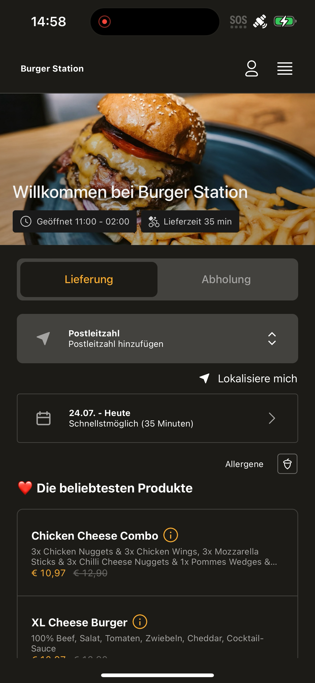 Burger Station Wien screenshot 6