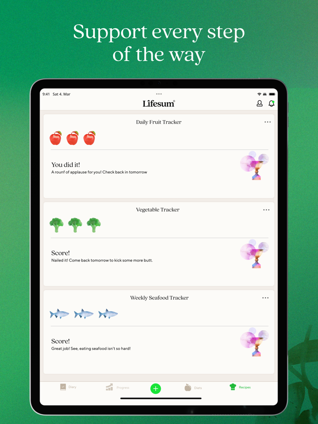 ‎Lifesum Food & Calorie Tracker Screenshot