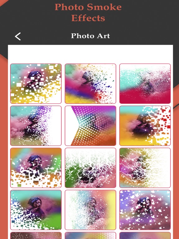 Screenshot #5 pour Photo Art - Smoke Effects