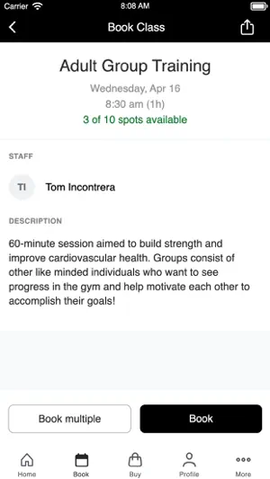 Trident Training Club screenshot 3