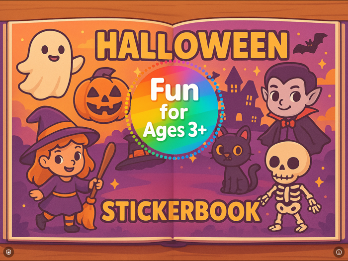 Halloween Games  Stickers