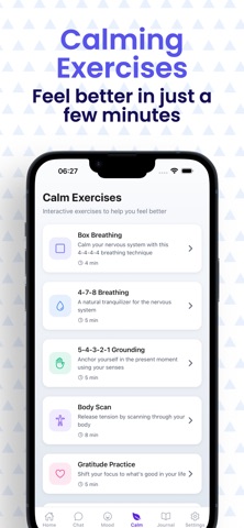 SerenLoom: Mental Health App iPhone screenshot