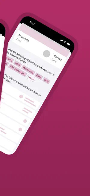Cameramark: Photo EXIF Frame screenshot 3