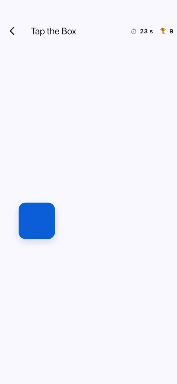 Screenshot #3 pour Tap the Box – Reflex Game