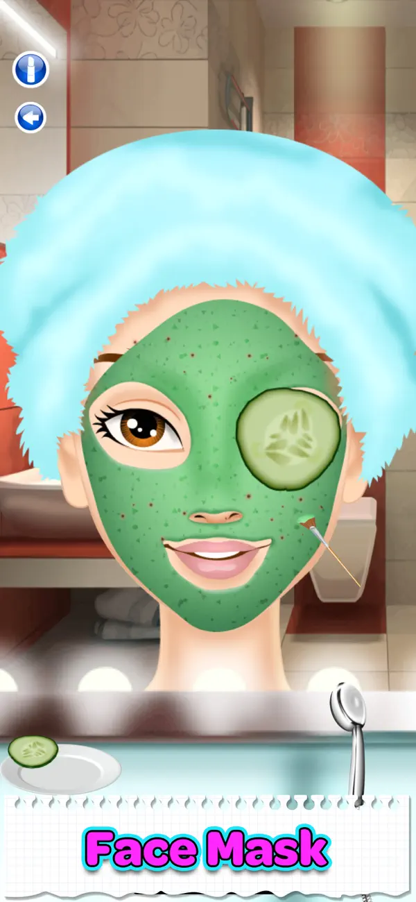 Screenshot #1 pour Back To School: Makeup Games