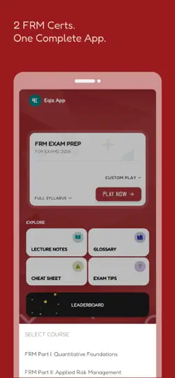 FRM Risk Prep: With AI iPhone Screenshot 2