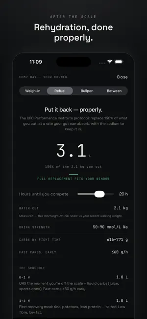 Makeweight: Weight Cut Coach screenshot 2