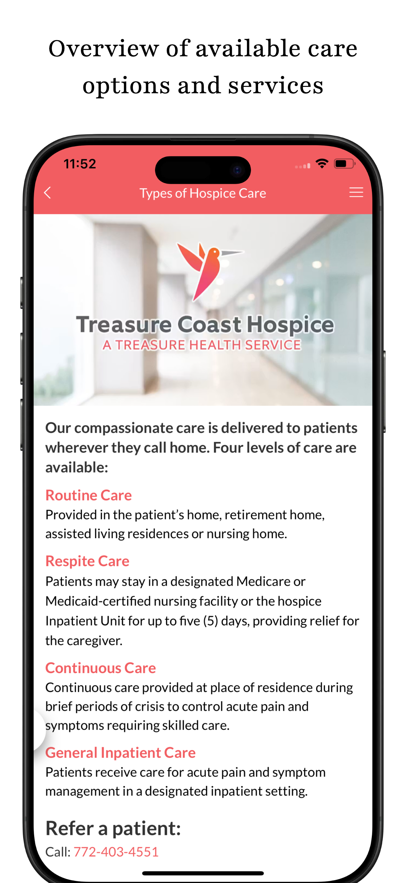 Treasure Coast Hospice App screenshot 3