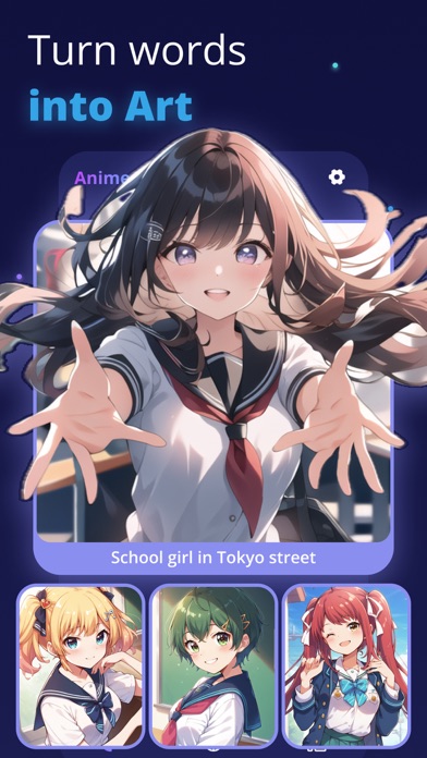 Anime AI: AI Art Generator Screenshot