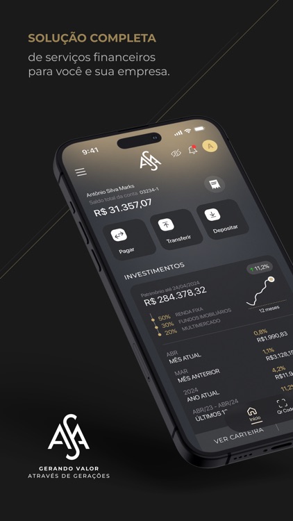 ASA | Conta, Investimentos e +