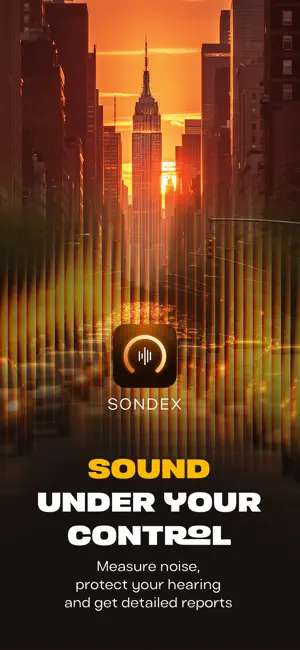 Decibel Sondex: dB sound meter screenshot 1