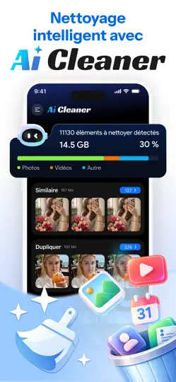 Capture d'écran de SmartClean AI: Nettoyeur sur iPhone 2