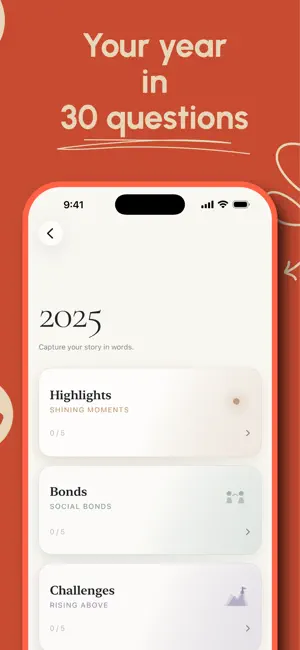 Melior - Year Reflection screenshot 2