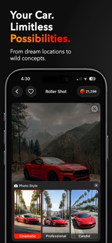 ModVault - AI Car Photo Studio screenshot