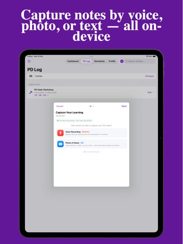 App screenshot