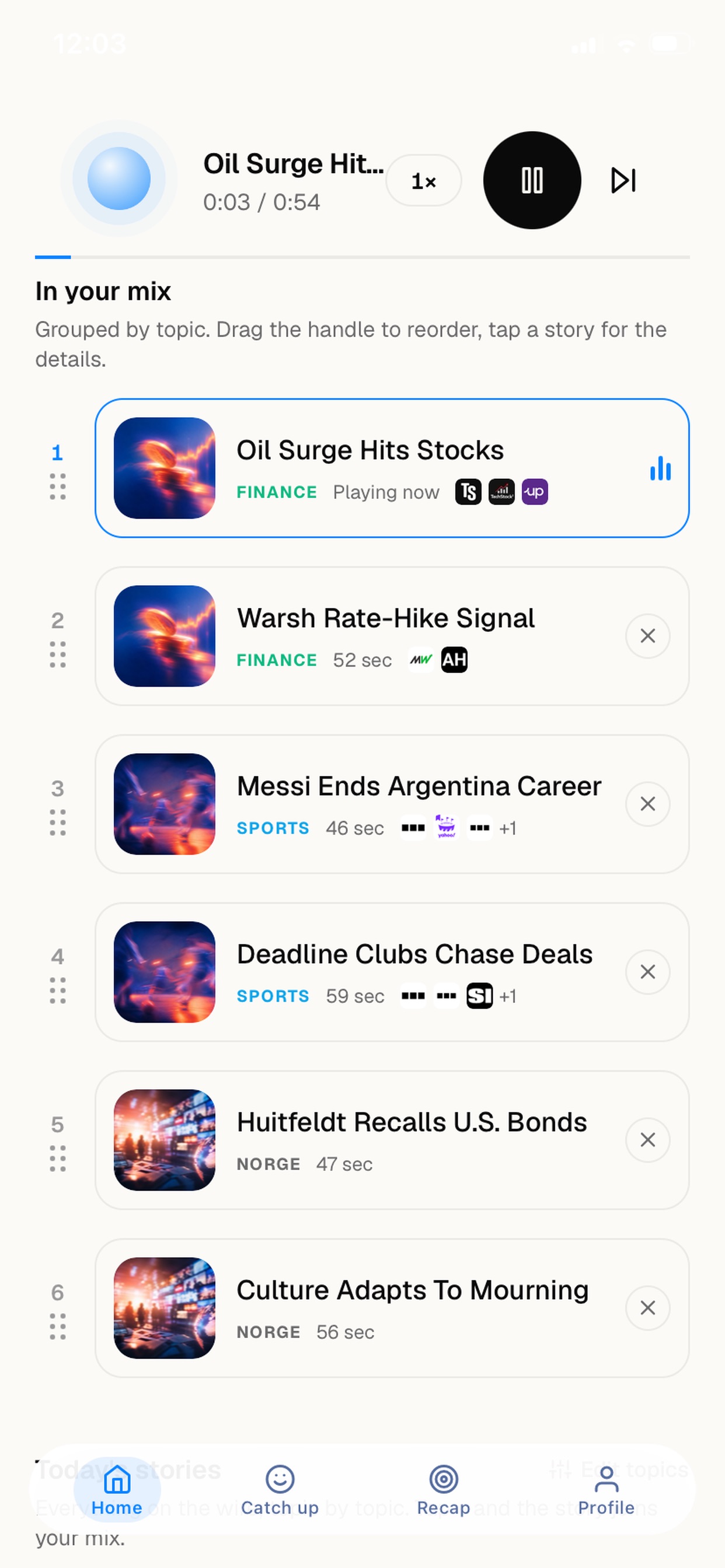 Screenshot 2 of TellMe News