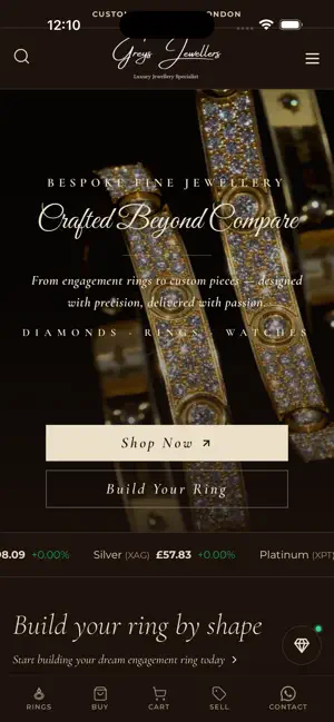 Greys Jewellers screenshot 2