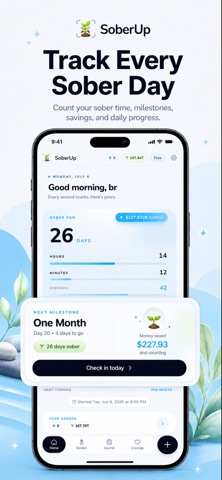 SoberUp: Sobriety Tracker Screenshot 1 of 5