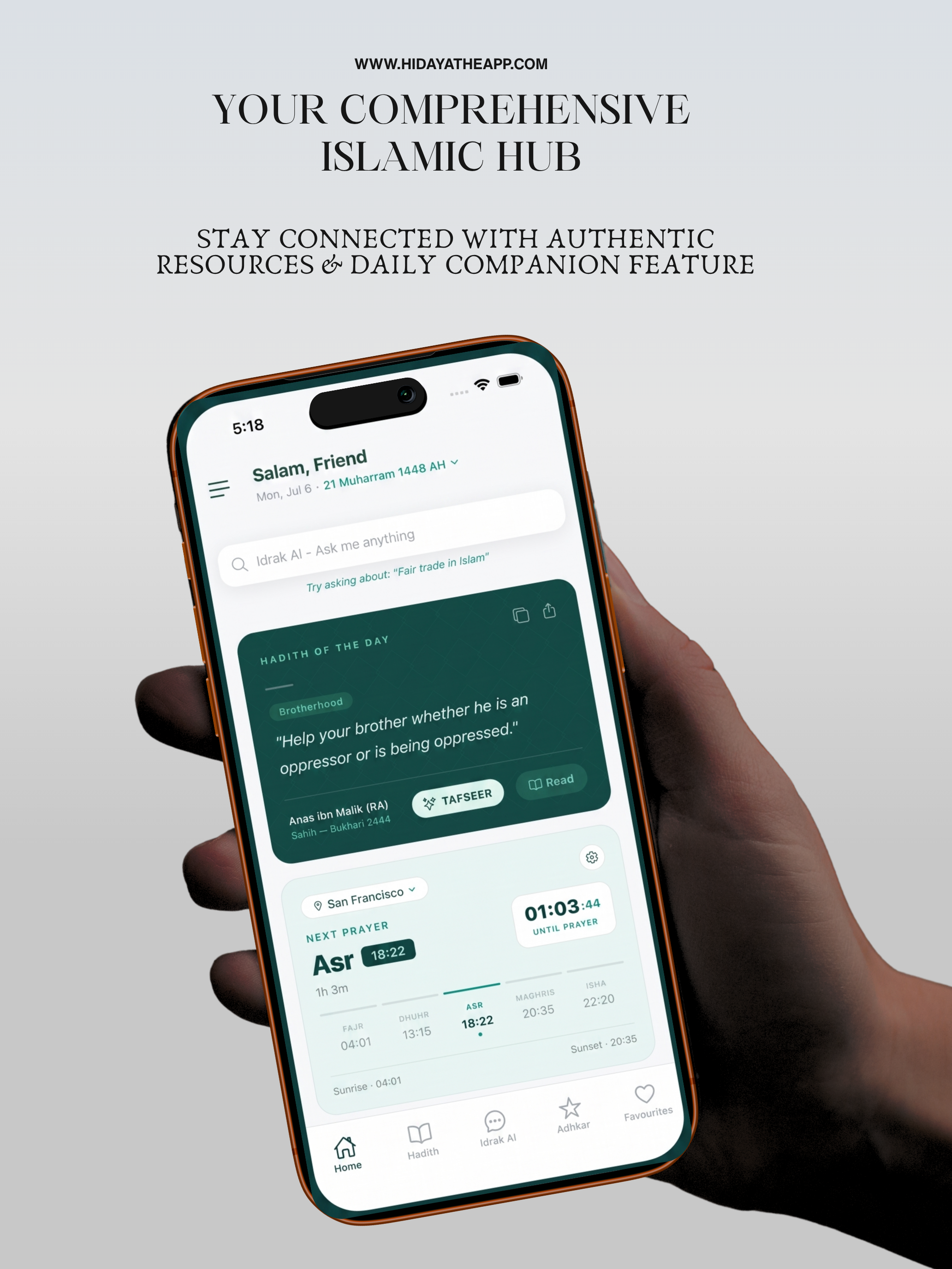 Hidaya - Quran, Hadith & AI screenshot 8