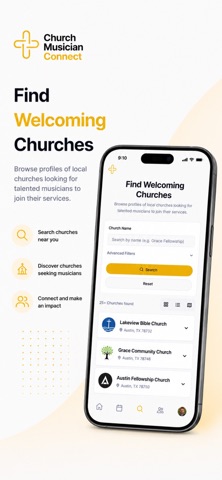 Church Musician Connect iPhone screenshot