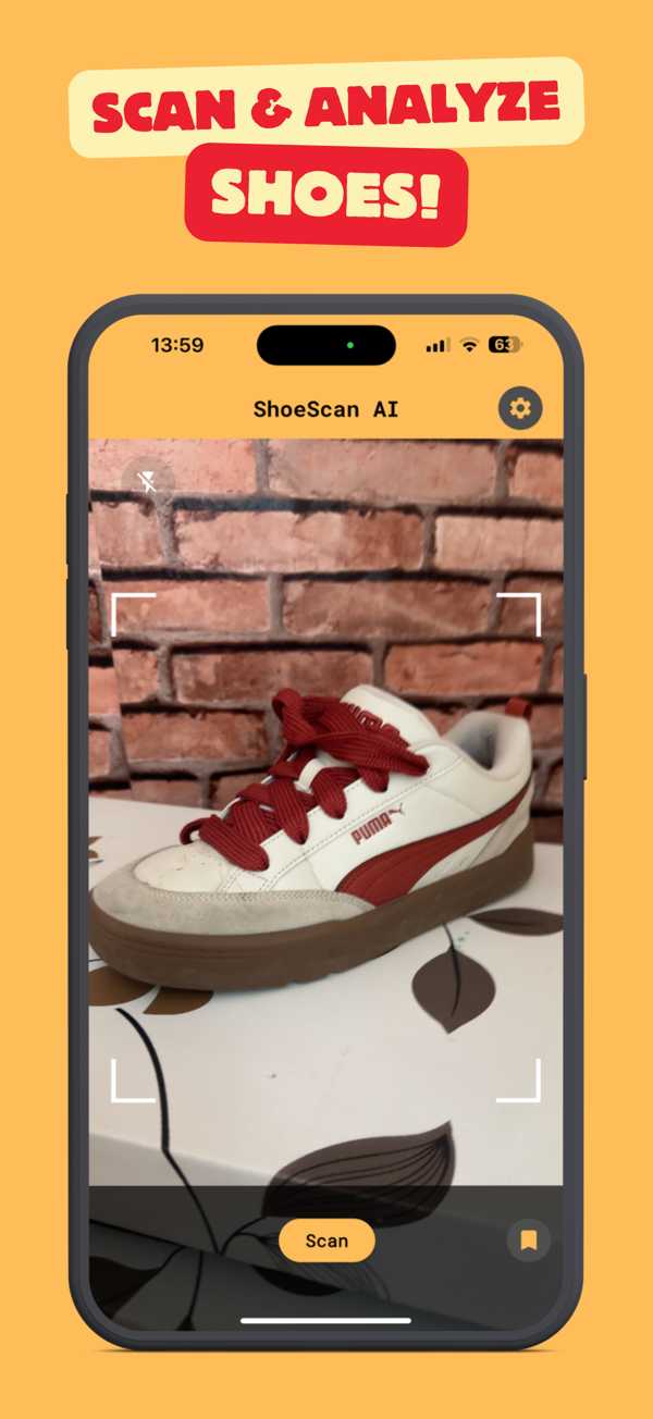 Shoe Scanner - ShoeScan AI - ShoeScan AI是由人工智能驱动的最智能的鞋类扫描仪，