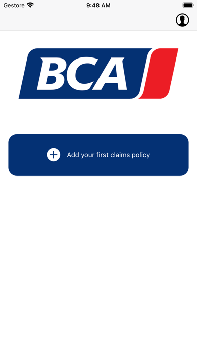 BCA Claims App Screenshot