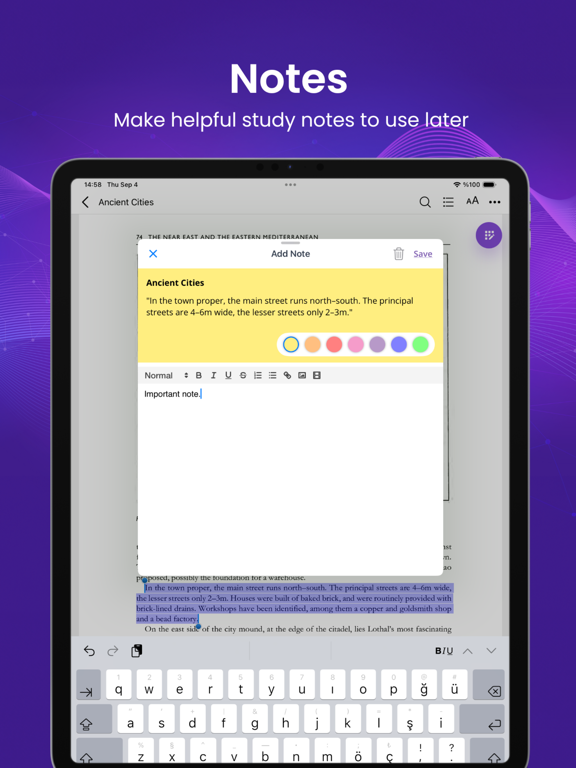 Kortext iPad screenshot 7