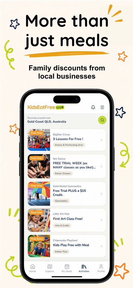 Kids Eat Free Club screenshot 4