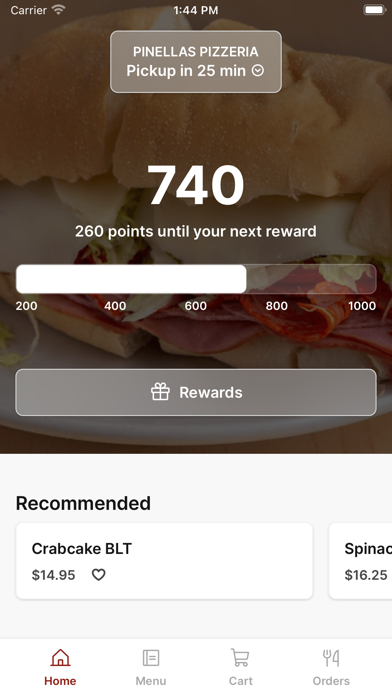 PINELLAS PIZZERIA Screenshot