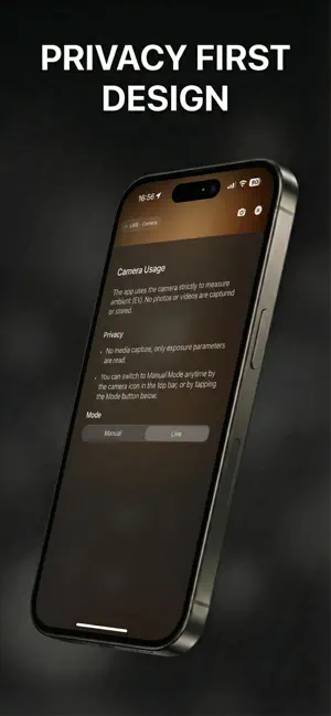 Evios: Light Meter for Film screenshot 4