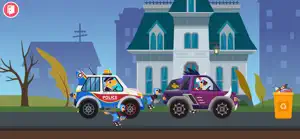 Dinosaur Police Car kids Games screenshot 6