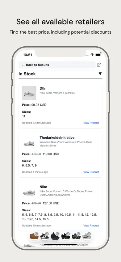 snkrIndex: Shop Retail & Below screenshot 2