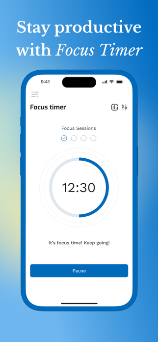 FocusKit. Screenshot 3 of 4