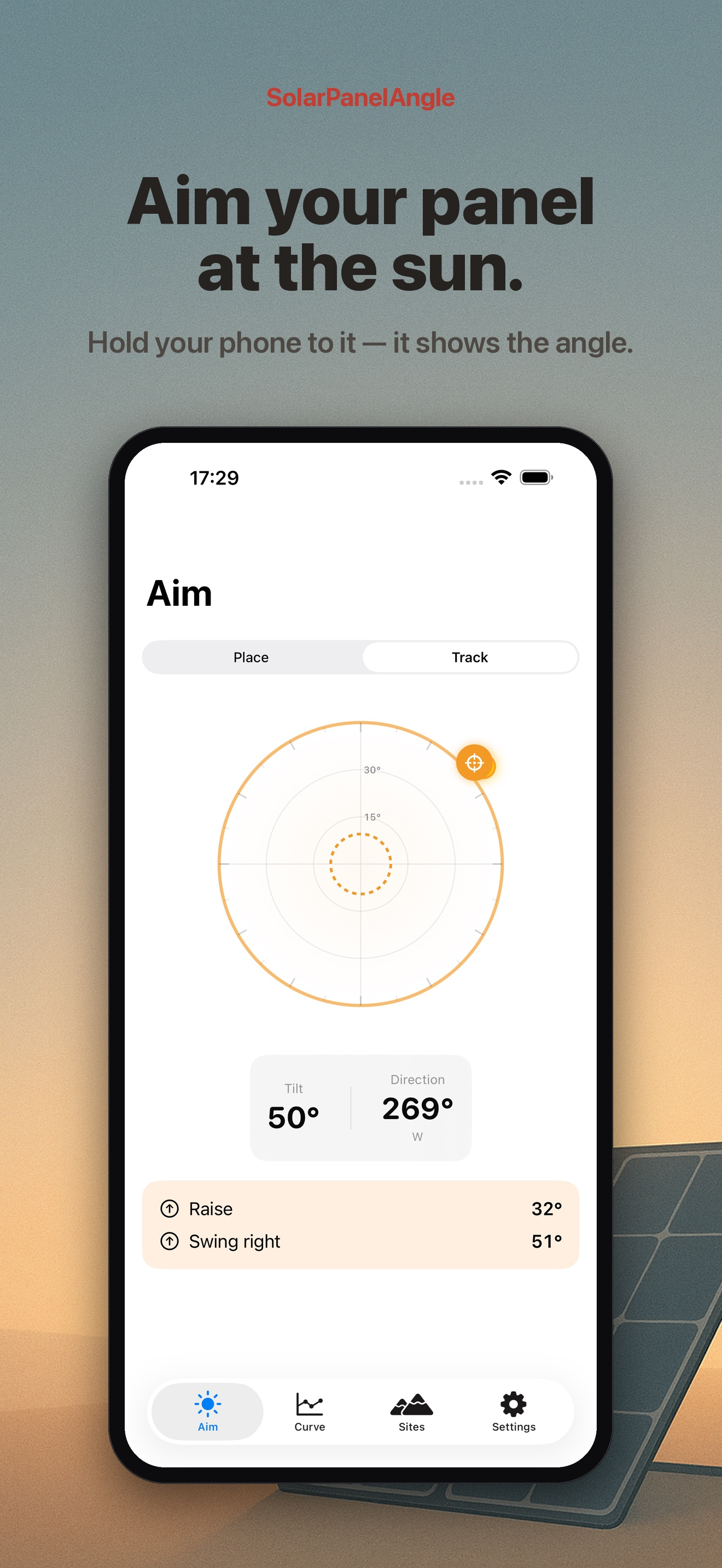 Solar Panel Angle Calculator