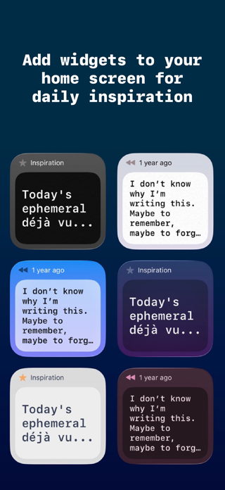Meanwhile: daily micro journal Screenshot 6 of 7