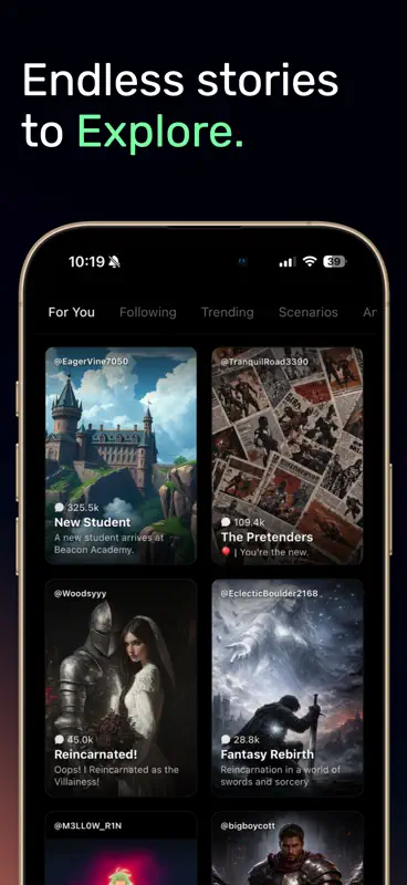 Hangjam: AI Stories screenshot 1 of 3