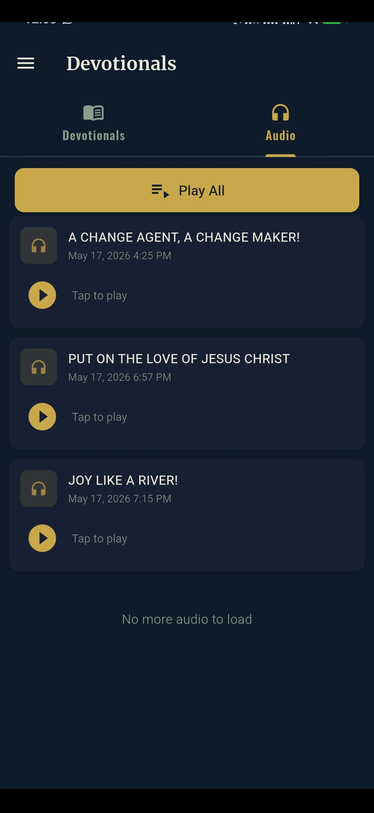 Daily Devotional - HusbandMan