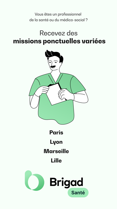 Screenshot #1 pour Brigad Santé - Talents
