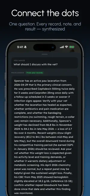 PACKLEADER: Dog Health Log screenshot 3