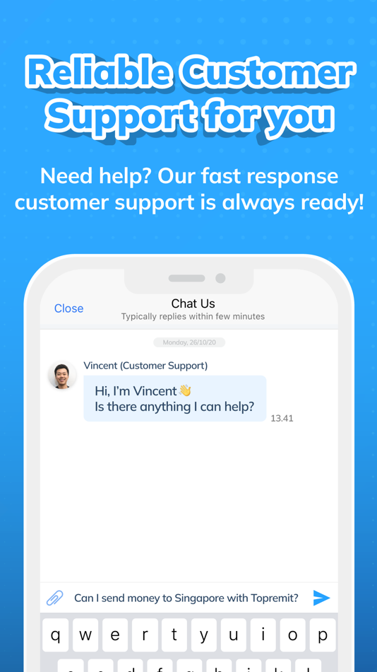 #7. Topremit - Money Transfer (iOS) 由: PT Top Remit