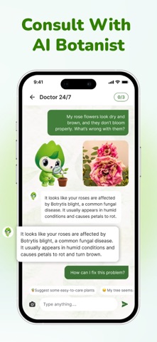 Verda: Plant Identify & Cure iPhone screenshot