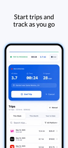 MileWrite screenshot