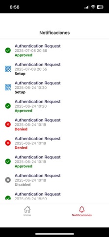 Go Authenticator by GrupoONO screenshot