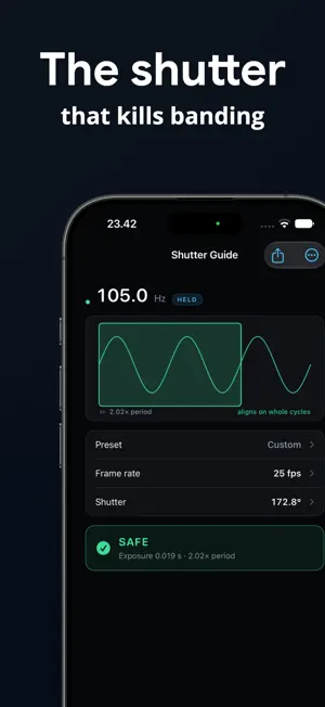 FlickerMeter Pro: Film & Video screenshot 3
