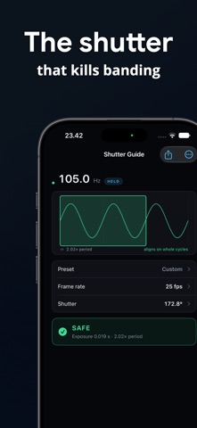 FlickerMeter Pro: Film & Video Screenshot 3 of 6