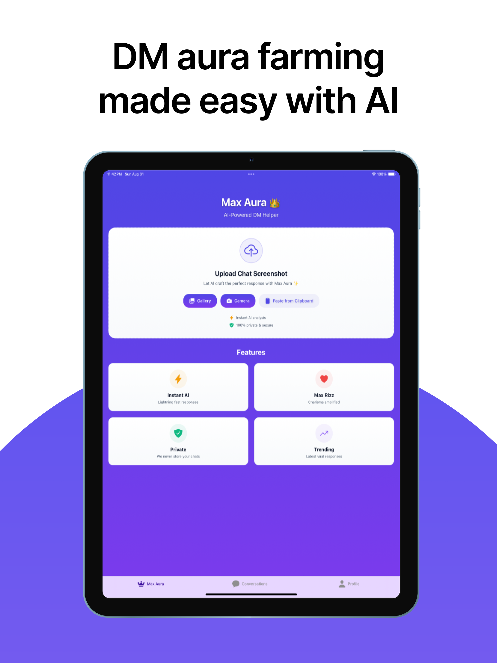 Max Aura - DM Reply Helper screenshot 5