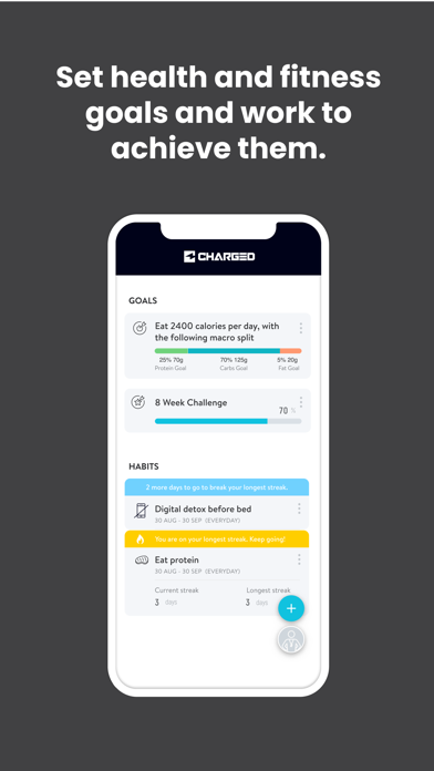 Charged Fitness and Rehab Screenshot